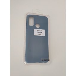 Huawei P Smart 2020 Gumis szilikon tok kék