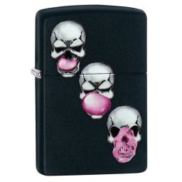 Zippo Skull Bubble Gum öngyújtó Z29398