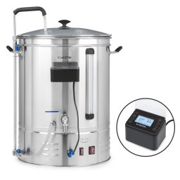 Klarstein Brauheld Pro, sörfőző üst, 3300 W, 70 l, 30 - 100 °C, keverőpumpa, nemesacél (BRD3-BrauheldPro3XL)