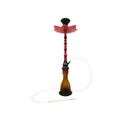 Tahta Excalibur vizipipa - Fekete/Piros - 70cm