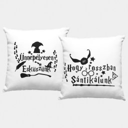Harry Potter Ünnepélyesen esküszünk...páros párna