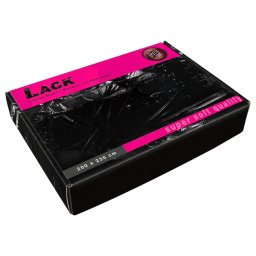 Fetish - lakk lepedő - super soft - 200 × 230 cm (fekete)