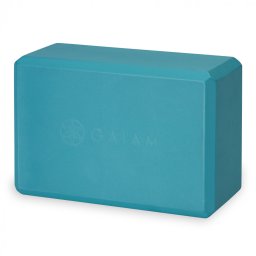 Jógatégla, élénk kék, 10 cm, 175 gr