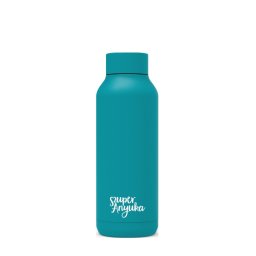 SzuperAnyuka türkizkék kulacs, 510 ml, termosz