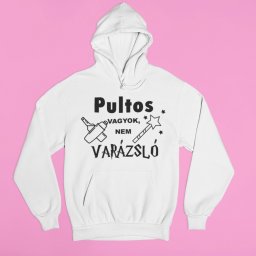 Pultos vagyok, nem varázsló pulóver