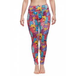 Tarka cicás leggings