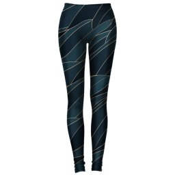 Sötét hullámok leggings