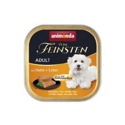 Animonda Vom Feinsten Gourmet adult csirke-máj 22x150g alutálkás (82300)