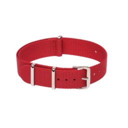 NATO SZÍJ, MEGGYPIROS, 22MM
