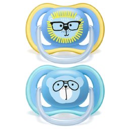 Philips Avent játszócumi ultra air #2db-os #18+hó #oroszlános