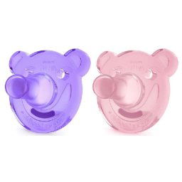 Philips Avent játszócumi soothie #3hó+ #lányos #2db