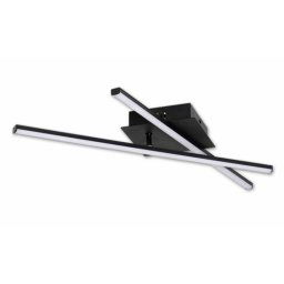 MasterLED Modena Soria 18 W-os ?50 cm natúr fehér fekete LED mennyezeti lámpa