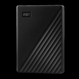 4TB külso HDD 2,5 USB3.2 Western Digital My Passport Black PN: WDBPKJ0040BBK-WESN
