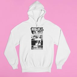 Attack on Titan csapat felirat pulóver