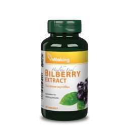 Fekete áfonya Bilberry 470mg (90) Caps.