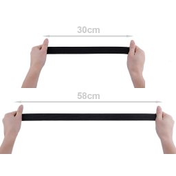 Sima gumi szélessége 30 mm szövött