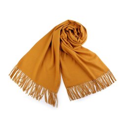 Pashmina típusú sál rojtokkal 65x180 cm