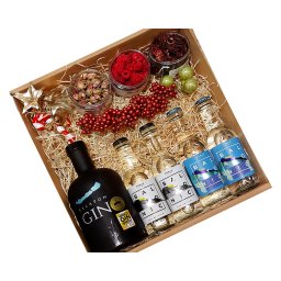 Karácsonyi Balaton gin tonik csomag díszdobozban