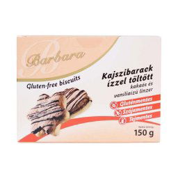 Barbara kajszibarack ízzel töltött linzer gluténmentes 150g