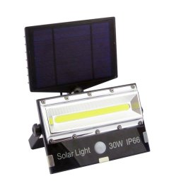 Vezeték nélküli Napelemes 30W 50 COB Reflektor fény-mozgásérzékelős - BL-8501-COB