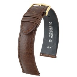 Hirsch Camelgrain borjúbőr, sötétbarna, 16/14L