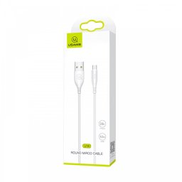 Usams U18 micro usb kábel fehér 1M
