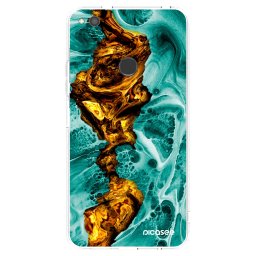 Átlátszó szilikon tok az alábbi mobiltelefonokra Huawei P9 Lite 2017 - Goldsky