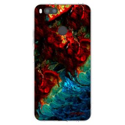 Átlátszó szilikon tok az alábbi mobiltelefonokra Xiaomi Mi A1 Global - Universe