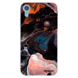 Átlátszó szilikon tok az alábbi mobiltelefonokra Apple iPhone XR - Cream