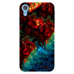 Átlátszó szilikon tok az alábbi mobiltelefonokra Apple iPhone XR - Universe