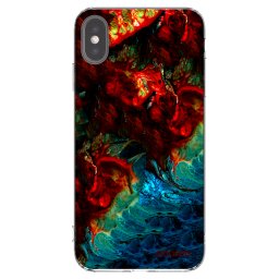 Átlátszó szilikon tok az alábbi mobiltelefonokra Apple iPhone XS Max - Universe