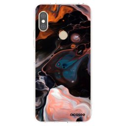 Átlátszó szilikon tok az alábbi mobiltelefonokra Xiaomi Redmi Note 5 Global - Cream