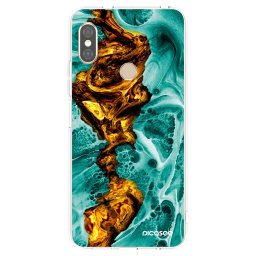 Átlátszó szilikon tok az alábbi mobiltelefonokra Xiaomi Redmi Note 5 Global - Goldsky