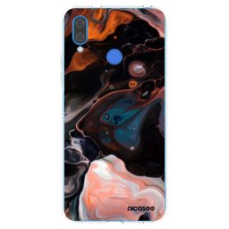Átlátszó szilikon tok az alábbi mobiltelefonokra Huawei Nova 3i - Cream