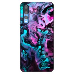 Fekete szilikon tok az alábbi mobiltelefonokra Huawei P20 Pro - Lean