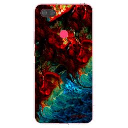 Átlátszó szilikon tok az alábbi mobiltelefonokra Xiaomi Mi 8 Lite - Universe