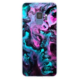 Átlátszó szilikon tok az alábbi mobiltelefonokra Samsung Galaxy S9 G960F - Lean