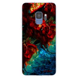 Átlátszó szilikon tok az alábbi mobiltelefonokra Samsung Galaxy S9 G960F - Universe