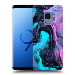 Fekete szilikon tok az alábbi mobiltelefonokra Samsung Galaxy S9 G960F - Lean 2