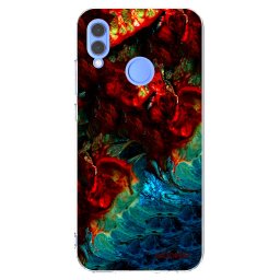 Átlátszó szilikon tok az alábbi mobiltelefonokra Huawei P Smart 2019 - Universe