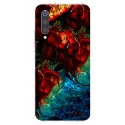 Átlátszó szilikon tok az alábbi mobiltelefonokra Xiaomi Mi 9 - Universe