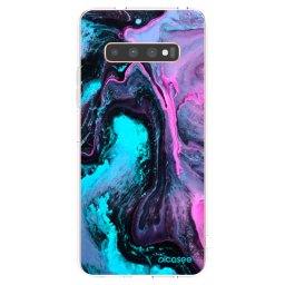 Átlátszó szilikon tok az alábbi mobiltelefonokra Samsung Galaxy S10 Plus G975 - Lean 2