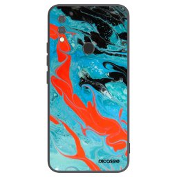 Fekete szilikon tok az alábbi mobiltelefonokra Xiaomi Redmi Note 7 - Blue Magma