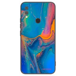 Fekete szilikon tok az alábbi mobiltelefonokra Xiaomi Redmi Note 7 - Rainbow