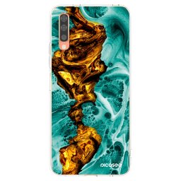 Átlátszó szilikon tok az alábbi mobiltelefonokra Samsung Galaxy A70 A705F - Goldsky
