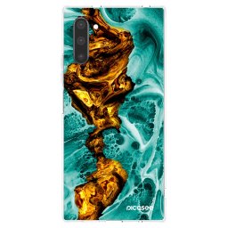 Átlátszó szilikon tok az alábbi mobiltelefonokra Samsung Galaxy Note 10 N970F - Goldsky