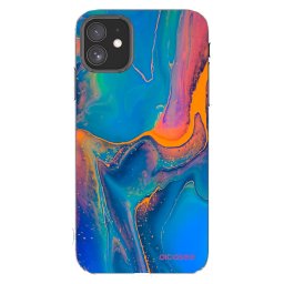 Átlátszó szilikon tok az alábbi mobiltelefonokra Apple iPhone 11 - Rainbow