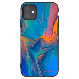 Fekete szilikon tok az alábbi mobiltelefonokra Apple iPhone 11 - Rainbow