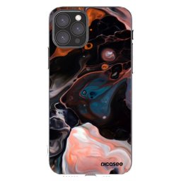Átlátszó szilikon tok az alábbi mobiltelefonokra Apple iPhone 11 Pro - Cream