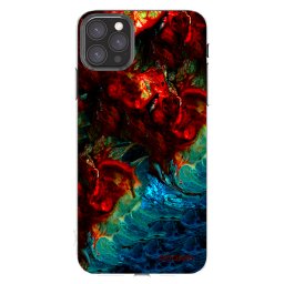 Átlátszó szilikon tok az alábbi mobiltelefonokra Apple iPhone 11 Pro Max - Universe